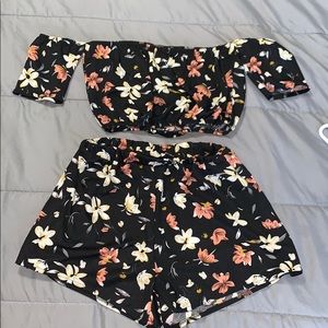 FLORAL TWO PIECE